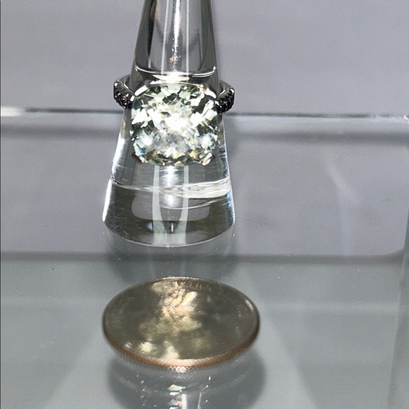 NWOT Sterling Silver Genuine Gemstone Designer Ring By Chuck Clemency Modern